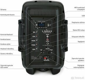 LAMAX Boom Box 300 - 3