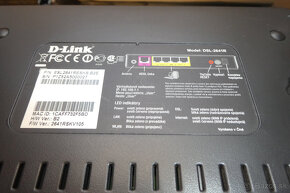 ADSL2+ modem s routerom D-Link DSL-2641R - 3