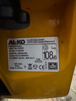 Elektricky stiepkovac, drvič konárov - 3