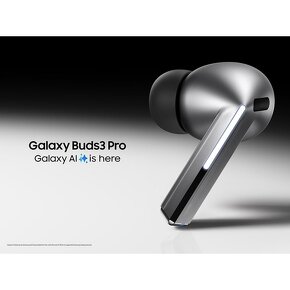 Samsung Galaxy Buds3 Pro Strieborne - 3