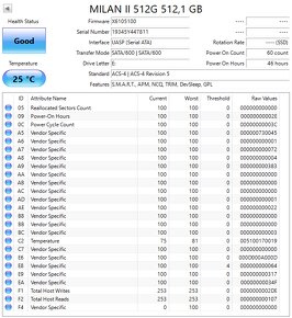 Externý SSD disk WD / Hiksemi / Intenso 512GB - 3