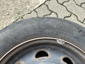 Zimné pneu na plech. diskoch Matador 195/65 R15 91T - 3