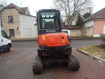 Minibagr Kubota U36-4 r.v2018 1750m.h CAT Takeuchi Volvo - 3