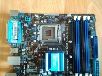 Asus P5G41C-M LX; Intel Socket LGA 775, Combo DDR2 + DDR3 - 3