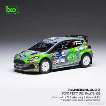 Modely Ford Rallye 1:43 IXO - 3