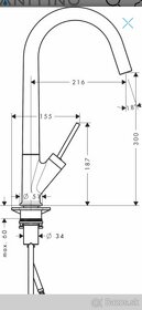 Nova kuchynska bateria Hansgrohe Axor - 3