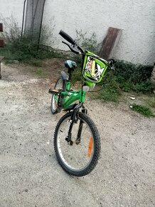 Predám detský Kawasaki bycikel číslo kolies 20×2 - 3