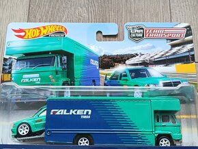 Hotwheels Mercedes Benz Team Transport Falken - 3