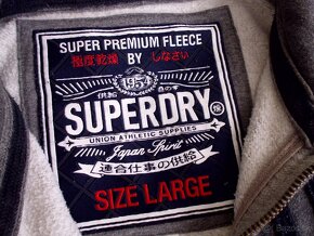 Superdry pánska hrubšia mikina  L - 3