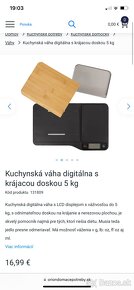 Kuchynská váha digitálna s krájacou doskou - 3