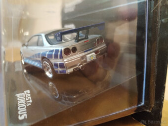 Predám Nissan Skyline GT-R Fast & Furious 1:43 od Deagostini - 3