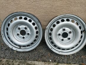 Predam vw plechove disky na VwTransporter,Caravelle5x120 r16 - 3