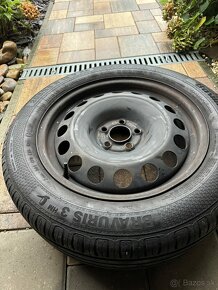 Letné pneu na diskoch 6mm 205/55 R16 5x100 - 3