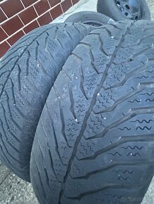 165/70 r14 zimné pneumatiky + disky Škoda Fabia 1 - 3