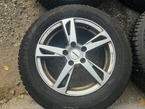 5x112r16 obute zimne 215/60r16 - 3