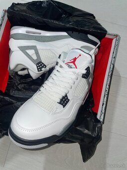 Jordan 4 white cement - 3