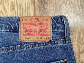 LEVIS, model 502 - NIKDY NENOSENÉ - 3