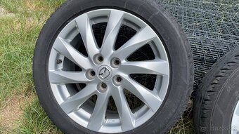 Alu disky 17” Mazda s letnymi pneu - 3