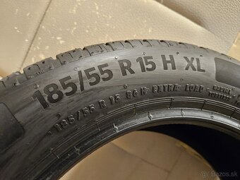 Špičkové, nové letné pneu Continental - 185/55 r15 86H XL - 3