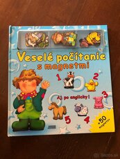 VESELÉ POČÍTANIE S MAGNETMI aj po anglicky - PC 15,- € - 3