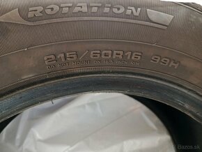 zimne pneu 215/60 R16 , cena za 4 ks - 3