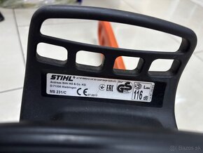 Predám motorovú pílu Stihl MS231 - 3