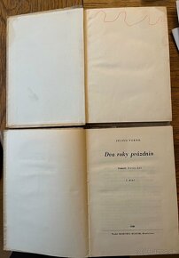 Verne: Dva roky prázdnin, Buocik 1948 Bratisl., část přebalu - 3