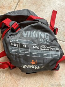 Perovy spacak Warmpeace Viking 900 170cm - ako novy - 3