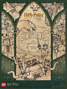 Lego Harry Potter postery / plagaty 4ks - 3