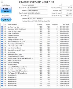 2,5" SSD Crucial BX500 4TB - 3