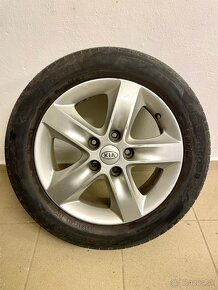 Predám disky KIA s pneumatikami Pireli 205/55 R16 - 3