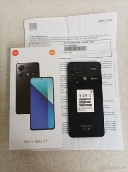 Xiaomi Redmi Note 13 záruka - 3