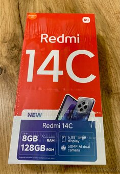 Predám čisto nový Smartfón XIAOMI REDMI 14C 4GB/128GB MODRÝ - 3