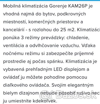 MOBILNÁ KLÍMA - 3