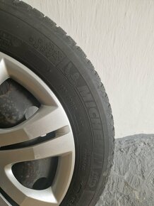 Plechové disky+zim. pneu Michelin Alpin 185/60 R15 - 3