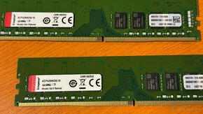 RAM 16GB DDR4 2666MHz Kingston - 3