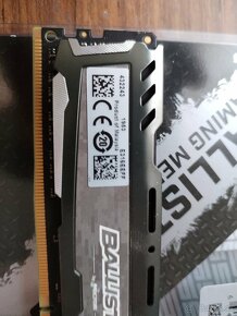 2x Crucial 8GB DDR4 3200MHz CL16 Ballistix Sport LT Grey - 3