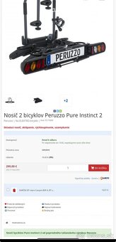 Nosič na 2 bicykle na ťažné zariadenie - 3