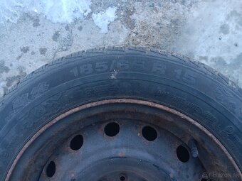 Pneumatiky zimné 185/65 r15.      4ks - 3