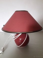 Bordová lampa s tienidlom - 3