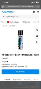 3xVeidec Power Clean odmasťovač 500ml - 3