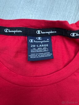 CHAMPION tričko (RED) XXL - 3