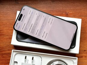 iPhone 15 pro max 512GB (Top stav, záruka) - 3
