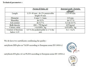 Predám drevené pelety Olczyk DIN-Plus EN-Plus A1 Plus - 3