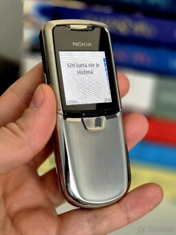 NOKIA 8800 SILVER TOP STAV AKO NOVÝ, BEZ ŠKRABANCA - 3