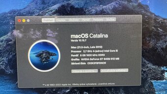 Apple iMac 21.5 inch 512GB SSD i5 2.7 GHz 4 core - late 2012 - 3