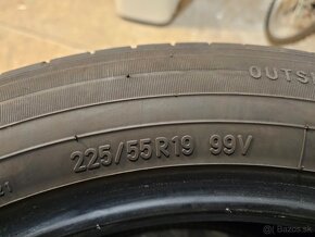 Toyo Proxes R46A 225/55 R19 99V rok. 2024 najazdené 2000km - 3