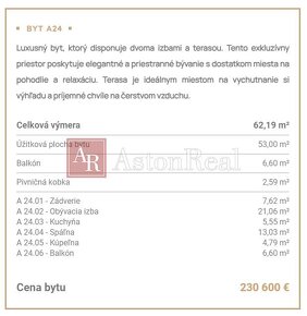 2-IZBOVÝ INVESTIČNÝ APARTMÁN - VYSOKÉ TATRY, TATRANSKÁ ŠTRBA - 3