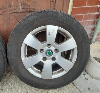 Alu disky škoda 5x112 r15 - 3