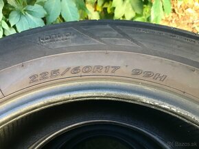 225/60 r17  letné Hankook 99H - 3